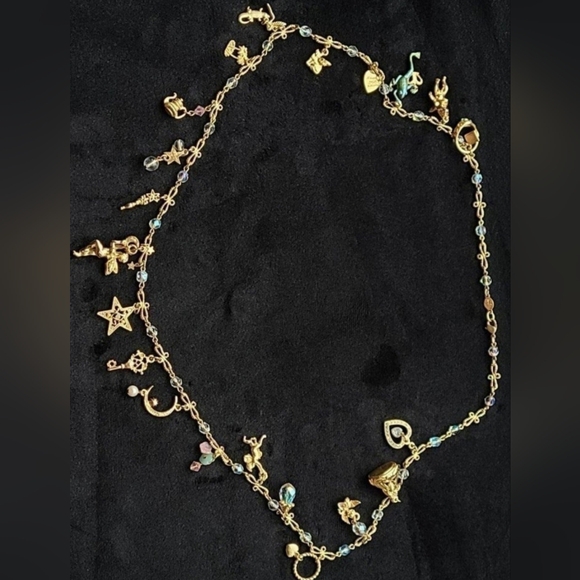 Kirks Folly Jewelry - Kirks folly RARE vintage charm necklace
